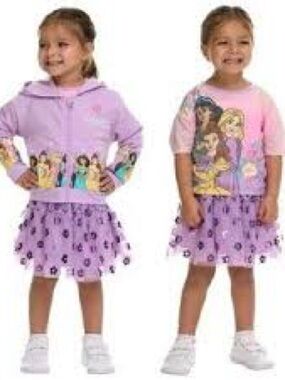 Disney Princess 3-piece Purple Tutu Outfit